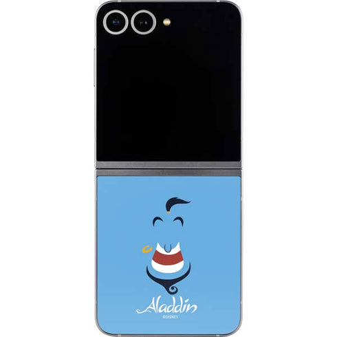 Disney Aladdin Genie Outline Art Galaxy Z Flip6 Skin
